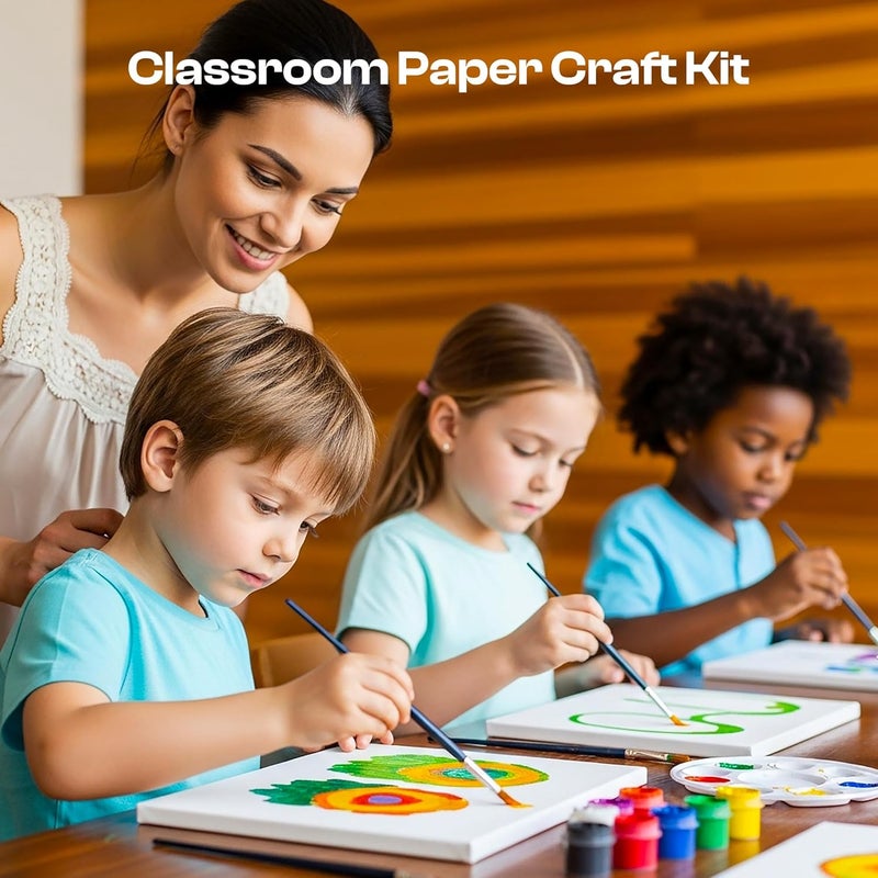 Caydo 3 Pieces Paper Making Frame Kit, Papermaking Mould and Deckle with Mesh, Absorbent Paper and Sponge for Kids Adults Supplies A5 A6 A7 (7.5 x 9.8 Inches,5 x 7 Inches, 4.5 x 5.7 Inches) - Image 3
